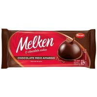 Chocolate Melken Meio Amargo Harald 1,01kg - Cod. 7897077837133
