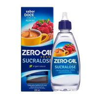 Adocante Sucralose Zero Cal 100ml | Caixa com 3 Unidades - Cod. 7896094906624C3