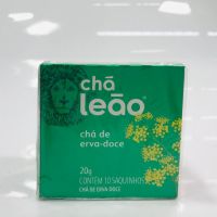 Cha Erva Doce leao 100g com 10 Envelopes | Caixa com 5 Unidades - Cod. 7891098001504C5