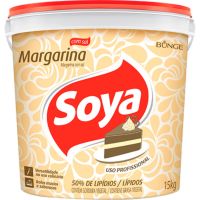 Margarina 50% Soya Balde 15kg - Cod. 7891080802102