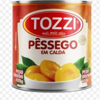 Pessego Em Calda Tozzi 450g - Cod. 7898909755656