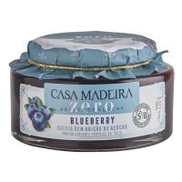 Geleia Casa Madeira Zero Açúcar Blueberry 220g - Cod. 7898464250054