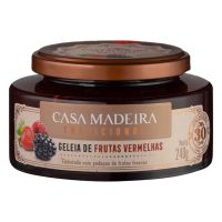Geleia Casa Madeira Tradicional Frutas Vermelhas 240g - Cod. 7898070110834