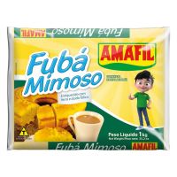 Fubá Mimoso Amafil 1kg - Cod. 7896035950310