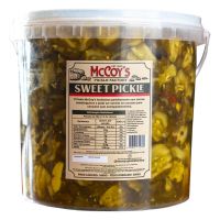 Picles em Conserva McCoy's Sweet Pickle Balde 2kg - Cod. 618231742783