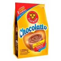 Achocolatado em Pó 3 Corações Chocolatto Pacote 1,02kg - Cod. 7896045105076
