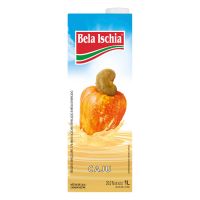 Suco Pronto Bela Ischia Caju Tetra Pak 1L | Caixa com 12 Unidades - Cod. 7898063764471C12