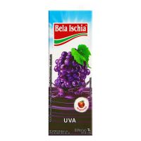 Suco Pronto Bela Ischia Uva Tetra Pak 1L | Caixa com 12 Unidades - Cod. 7898063763597C12
