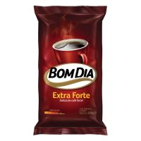 Café Torrado e Moído Bom Dia Extra Forte Pacote 500g | Caixa com 10 Unidades - Cod. 7896105000228C10