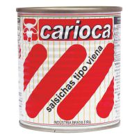 Salsicha Tipo Viena Carioca Lata 180g | Caixa com 24 Unidades - Cod. 7896433641117C24