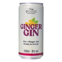 Easy Booze Ginger Gin Lata 269ml - Cod. 7898994823254