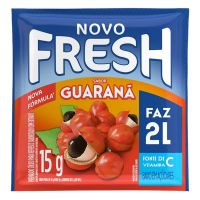 Refresco em Pó Fresh Guaraná 15g | Caixa com 15 Unidades - Cod. 7622210569875C15