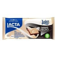 Chocolate em Barra Lacta Duo Laka e Diamante Negro 80g | Caixa com 17 Unidades - Cod. 7622210575630C17