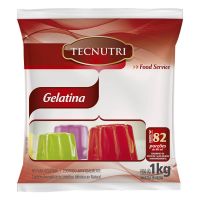 Gelatina Tecnutri Morango 1kg - Cod. 7898286800352