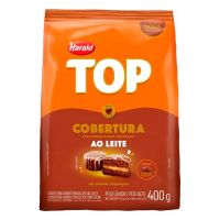 Cobertura de Chocolate em Gotas Harald Top ao Leite 400g - Cod. 7897077836600