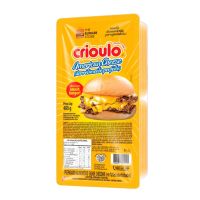 Queijo Cheddar Criolo American Cheese Fatiado Bandeja 400g - Cod. 7896077602215