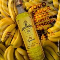 Cachaça Artesanal Sabor Banana Nobre Domenico 700ml - Cod. 0618341786134