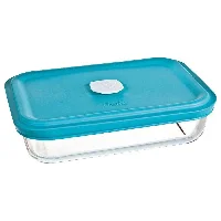 Pote de Vidro Marinex Facilita Vap Retangular com Tampa 750ml | Caixa com 6 Unidades - Cod. 7894993108309C6