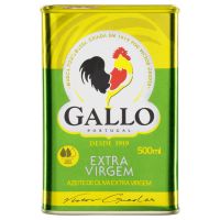 Azeite de Oliva Gallo Clássico Extra Virgem Lata 500ml - Cod. 5601252100804