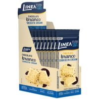 Chocolate Linea Zero Açúcar Branco Cookies'N Cream 75g | Display com 10 Unidades - Cod. 7896001200142