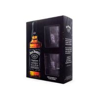 Kit Whiksy Jack Daniels 1L c/ 02 Copos - Cod. 7898945131292