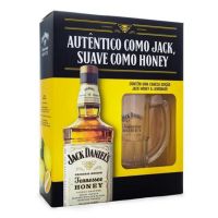 Kit Whisky Jack Daniels Honey 1L c/ 01 Caneca - Cod. 7898945131339