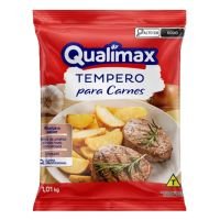 Tempero em Pó Qualimax Carnes Pacote 1,01kg - Caixa 10 Unidades - Cod. 7891122124605