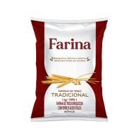 Farinha de Trigo Farina Tradicional 1kg - Cod. 17891080007696