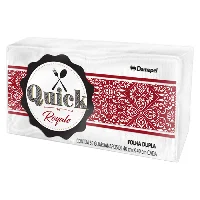 Guardanapo Quick Royale Folha Dupla 40X39,5cm Com 50 Folhas | Caixa com 36 Unidades - Cod. 7896076001118C36