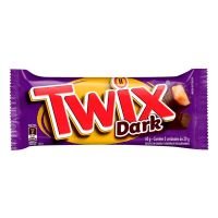 Chocolate Twix Dark 40g | Caixa com 18 Unidades - Cod. 7896423481884