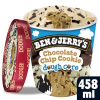 Sorvete Ben&Jerry's Chocolate Chip Cookie Dough Core 458ml | Caixa com 8 Unidades - Cod. 76840001927C8