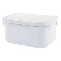 Pote para Sorvete Suriel Florença Branco com Tampa 1,5L Com 240 Unidades - Cod. 4015985001016