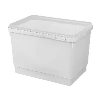 Pote para Sorvete Suriel Roma Branco com Tampa 6L Com 40 Unidades - Cod. 4015986001015