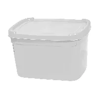 Pote para Sorvete Suriel Veneza Branco com Tampa 1L Com 210 Unidades - Cod. 4015983001018