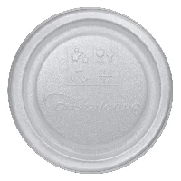 Tampa de Isopor Cristalcopo para Marmita 500ml/750ml/1,1L | Caixa com 100 Unidades - Cod. 7898597033050C100