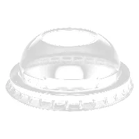 Tampa Descart&aacute;vel Cristalcopo com Furo Milk-Shake 250/300/330ml Com 100 Unidades | Caixa com 20 Unidades - Cod. 7898939720976C20