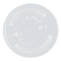 Tampa Descartável Cristalcopo sem Furo para Copo 770ml Com 30 Unidades | Caixa com 20 Unidades - Cod. 7898597031339C20