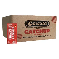 Catchup Calcut&aacute; Sach&ecirc; 7g | Caixa com 144 Unidades - Cod. 7896054909252C144