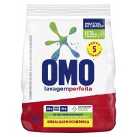 Detergente Em Pó Omo Lavagem Perfeita Bag 400g | Caixa com 27 Unidades - Cod. 7891150064522C27
