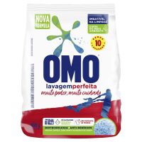 Detergente Em Pó Omo Lavagem Perfeita Bag 800g | Caixa com 16 Unidades - Cod. 7891150064539C16