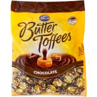 Bala Recheada Arcor Butter Toffees Chocolate 100g | Caixa com 30 Unidades - Cod. 7891118015283C30