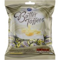 Bala Recheada Arcor Butter Toffees Chocolate Branco 100g | Caixa com 30 Unidades - Cod. 7891118015344C30