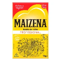 Amido de Milho Maizena 1kg - Cod. 7894000010038