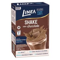 Shake de Chocolate Sucralose Linea 400g | Caixa com 12 Unidades - Cod. 7896001260733C12