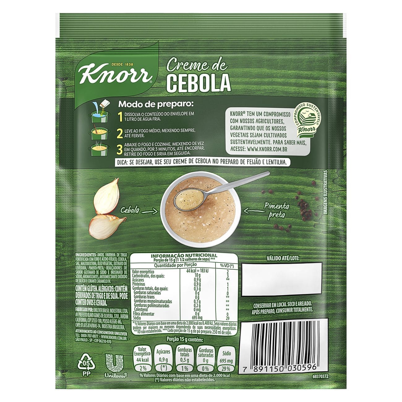 Creme de Cebola Knorr 60g