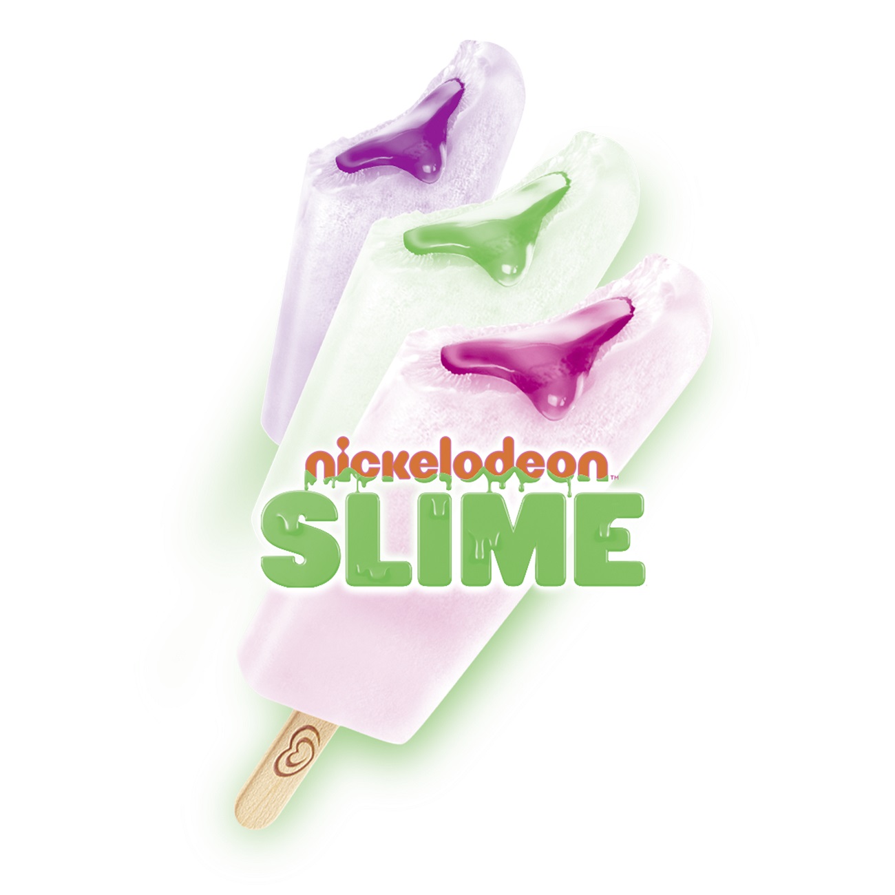 Sorvete Kibon Slime 54g | Caixa com 28 Unidades