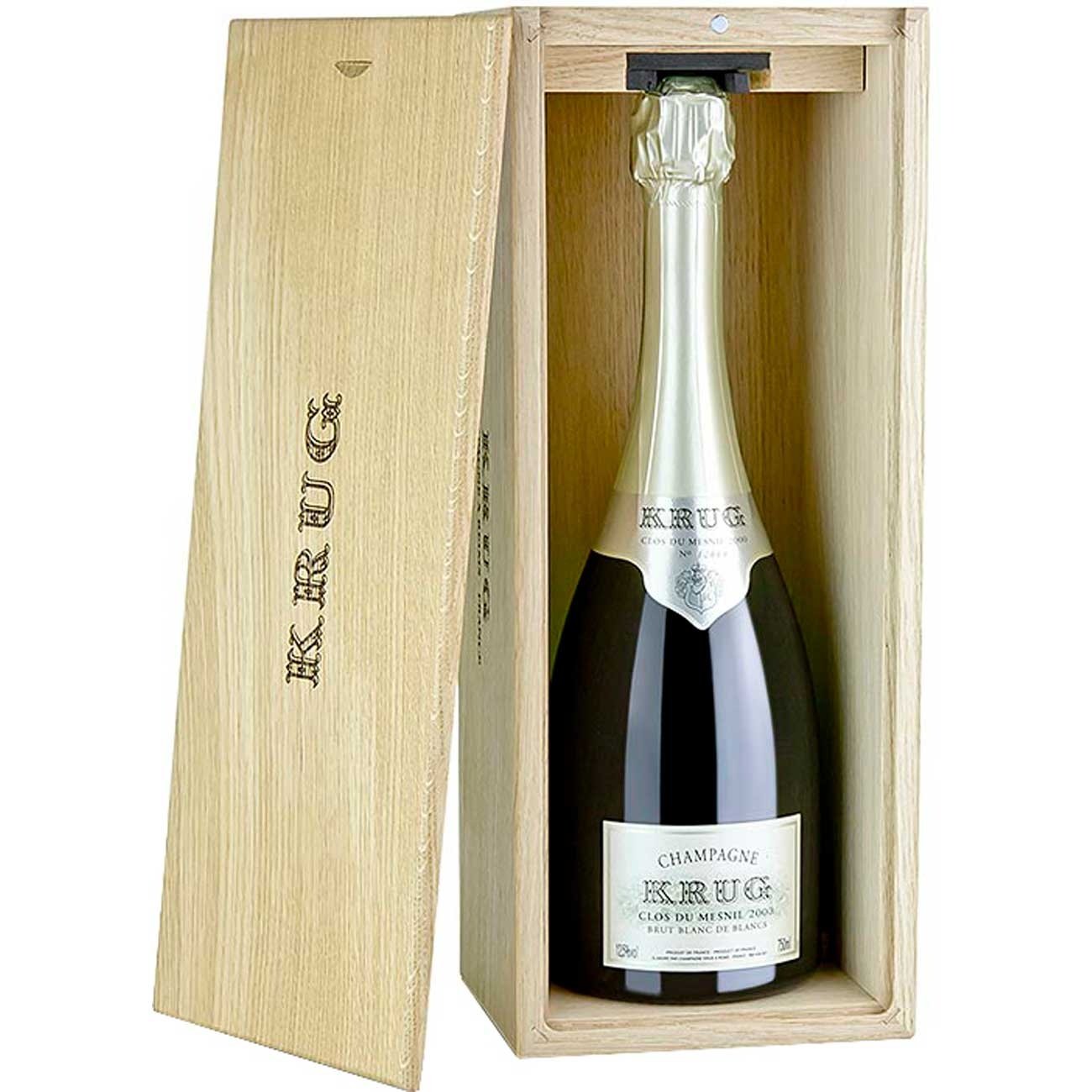 Champagne Krug Clos Du Mesnil Com Estojo 750ml - Compra Food