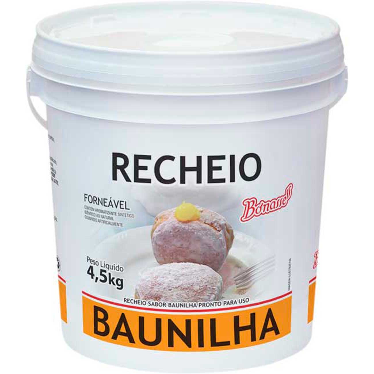 Creme Recheio Baunilha Bonasse 4,5kg - Compra Food Service