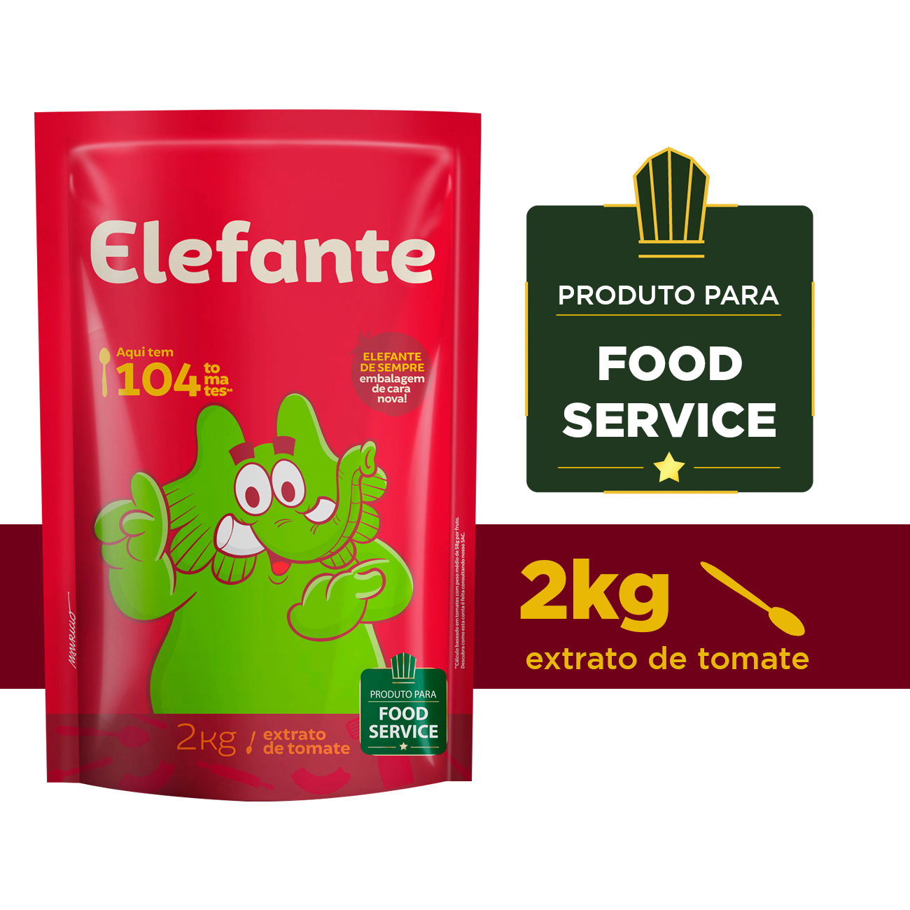 Extrato de Tomate Sach Elefante 2kg