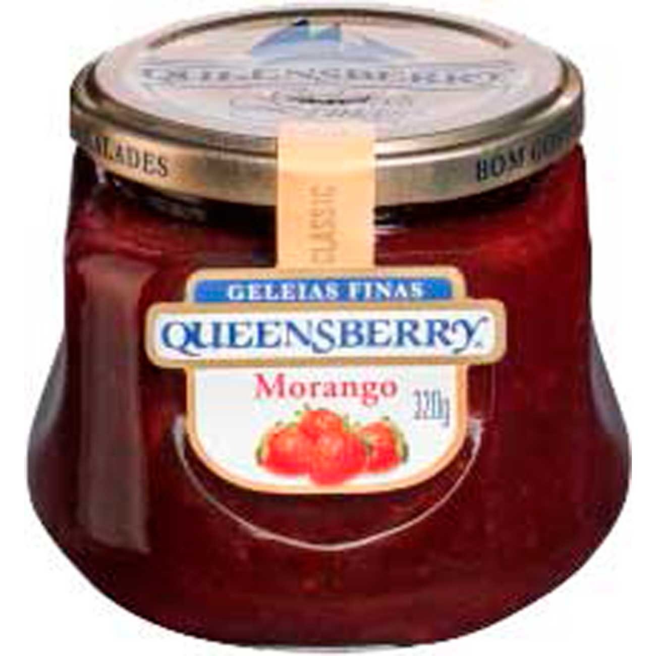 Geleia De Damasco 100% Fruit 170g Queensberry